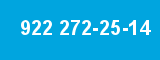 922 272-25-14